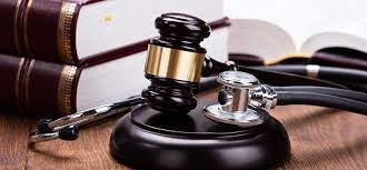 photo of a gavel on a desk
