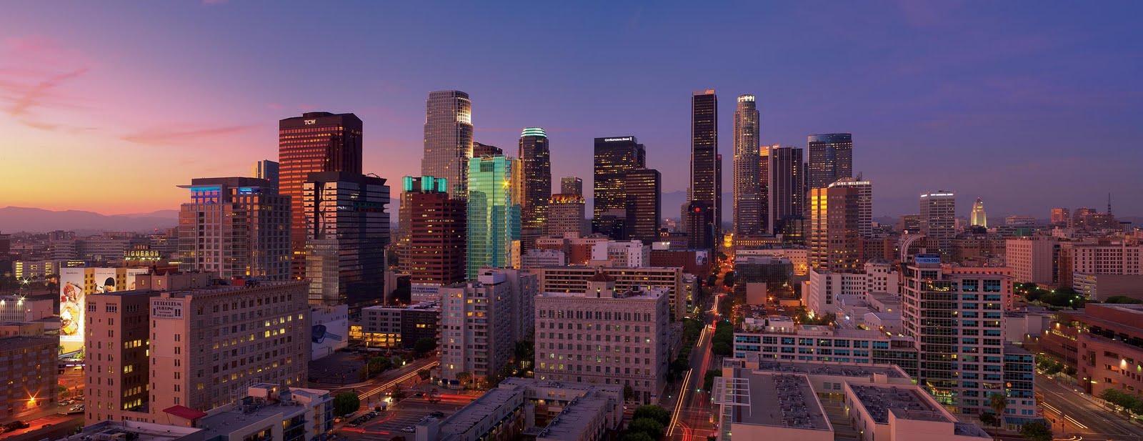 photo of downtown la