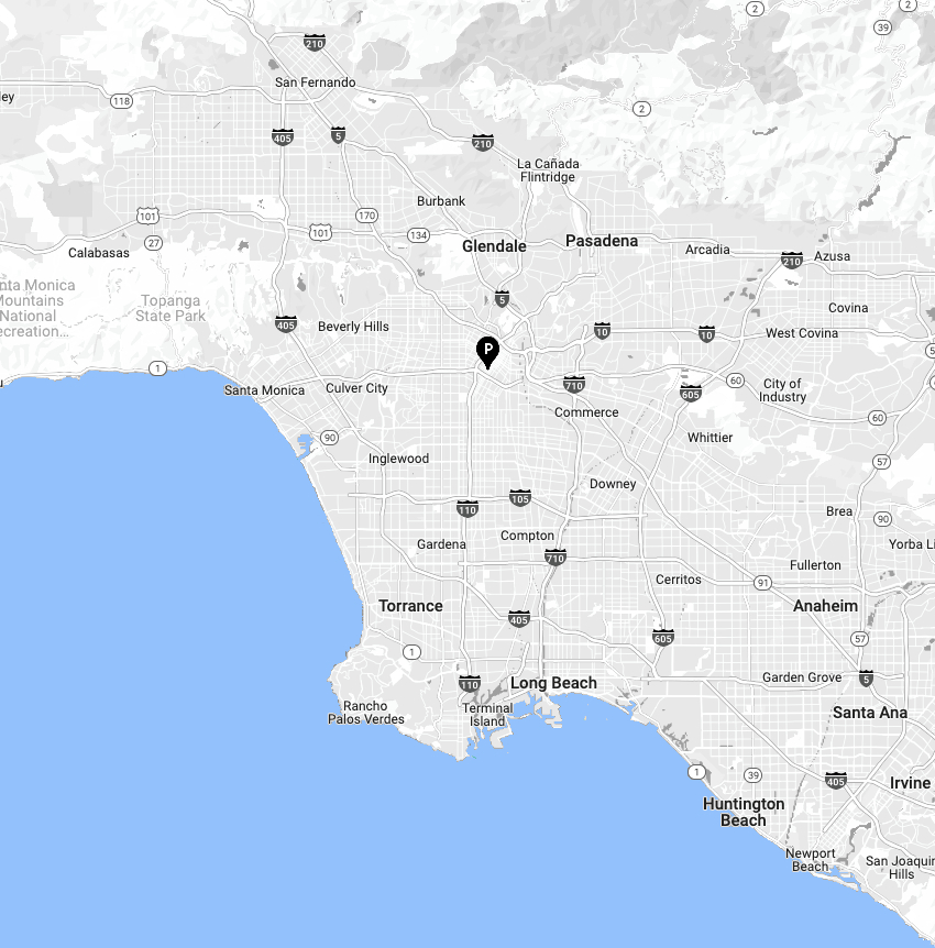 southern california map