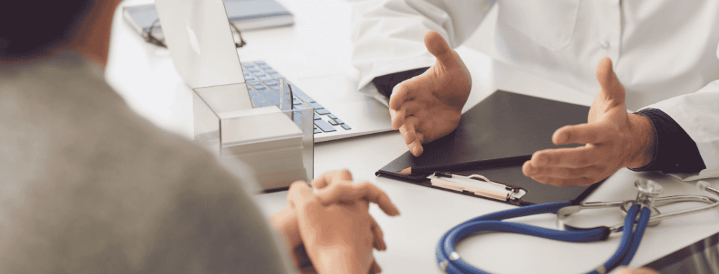 Doctor and patient