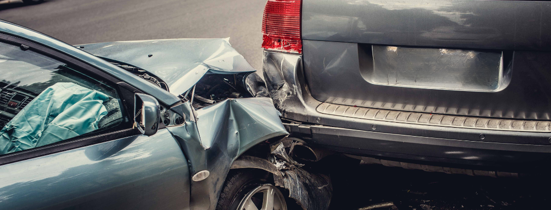 car driver hits illegally parked car - who is at fault?