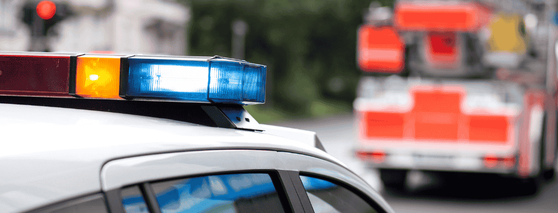 single-car collision on the Marina Freeway at Culver City Dr off ramp