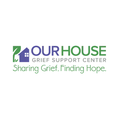 our house grief support logo