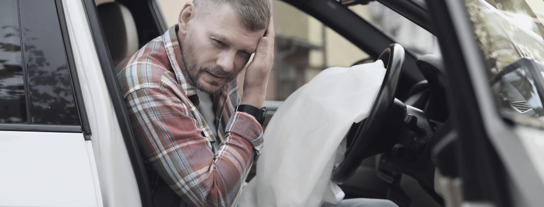 airbag injuries after a car accident