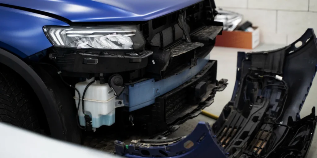 hidden damage in a vehicle from a car accident