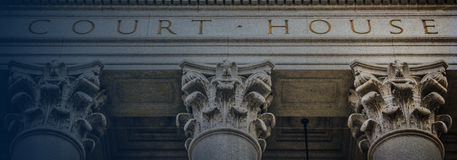 Image of an ornate courthouse front