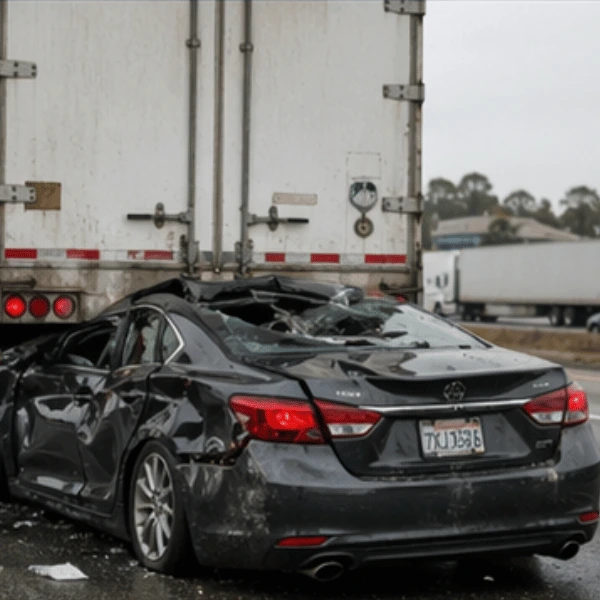 rear-end truck accident