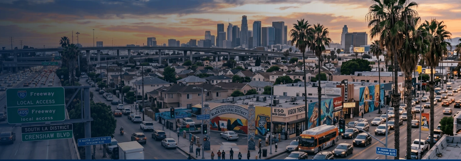 traffic in south los angeles