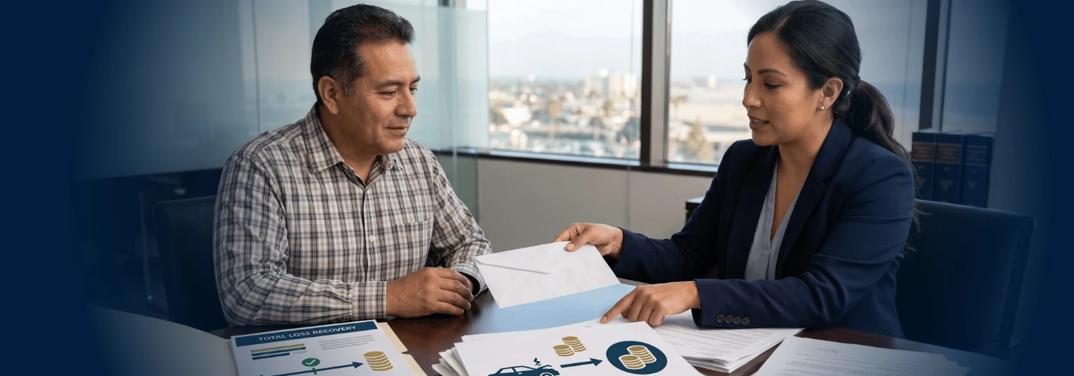 Insurance agent refunding unearned premium after total loss