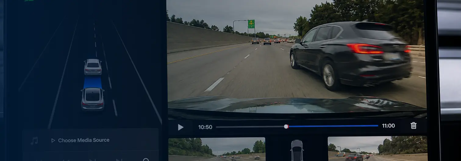Dashcam footage showing a phantom vehicle hit-and-run on a Los Angeles freeway