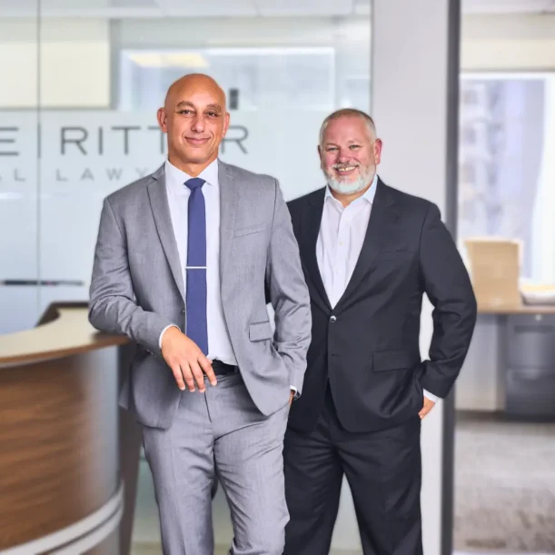 Edmond El Dabe and Jonathan Ritter. El Dabe Ritter Trial Lawyers office serving Los Angeles, CA – Personal Injury Attorneys
